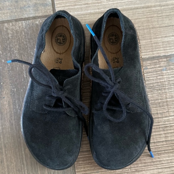 Birkenstock Gary Kids Suede Leather sneakers size 11 - Picture 3 of 9